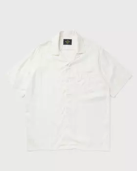 Рубашка Portuguese Flannel Modal Jacquard Palm Tree White, белый