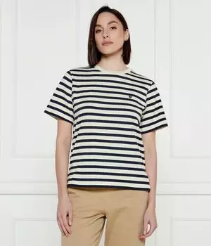 Рубашка порвана. Regular fit Weekend Max Mara, экрю