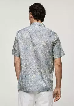 Рубашка POSITANO Mango, фиолетовый