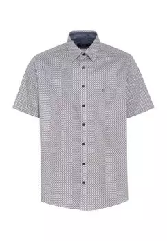 Рубашка повседневная, короткий рукав, воротник Кент, мужская CASAMODA, желтый