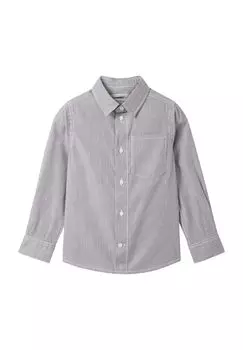 Рубашка повседневная, стандартного кроя, детская TOM TAILOR, цвет White Grey