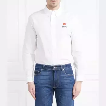 Рубашка повседневного кроя Kenzo, белый