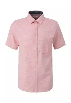 Рубашка повседневного кроя, приталенного кроя, нагрудный карман, воротник Кент, мужская S.Oliver, цвет 25m1 Orange