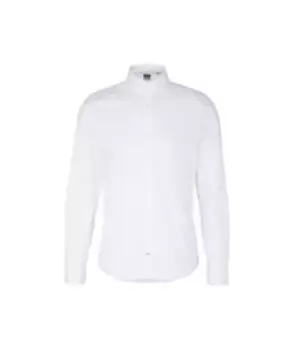 Рубашка повседневного кроя с круглым вырезом Joop!, белый