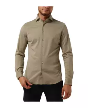 Рубашка повседневного кроя с вырезом Profuomo, зеленый