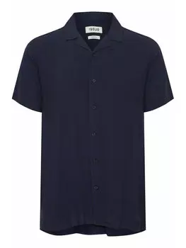 Рубашка повседневного кроя Solid, синий