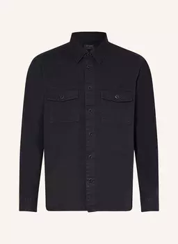 Рубашка повседневного повседневного кроя Olymp, синий