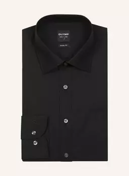 Рубашка пятого уровня по фигуре Olymp, черный