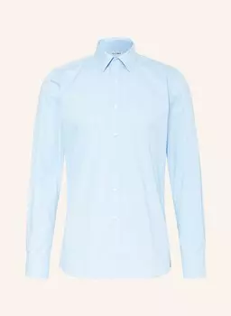 Рубашка пятого уровня по фигуре Olymp, голубой