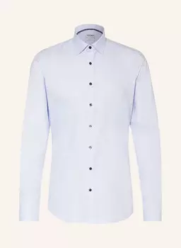 Рубашка пятого уровня по фигуре Olymp, голубой