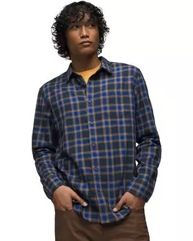Рубашка Prana Los Feliz Flannel, цвет Rich Sapphire