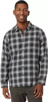 Рубашка Prana Los Feliz Flannel Shirt Slim Fit, цвет Weathered Blue