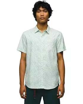 Рубашка Prana Lost Sol Printed Short Sleeve, цвет Chalk Sharkstooth