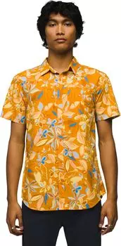 Рубашка Prana Stimmersee Shirt Standard Slim Fit, цвет Ochre Star Floral