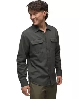 Рубашка Prana Westbrook Flannel, цвет Evergreen