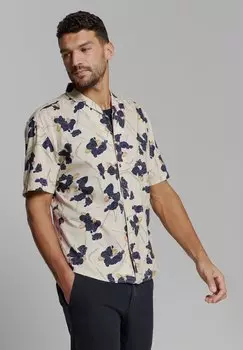 Рубашка PRINTED NO EXCESS, бежевый