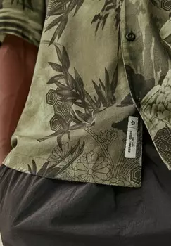 Рубашка PRINTED SHORT SLEEVE Next, зеленый