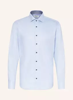Рубашка приталенного боди Stenstrms, голубой