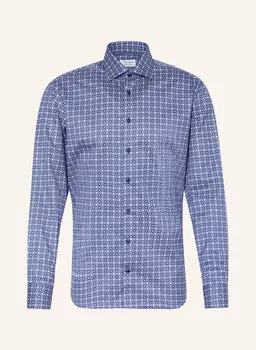 Рубашка приталенного боди Stenstrms, синий