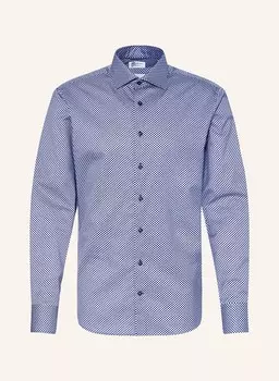 Рубашка приталенного боди Stenstrms, синий