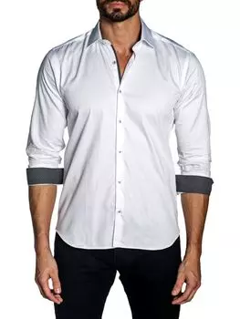 Рубашка приталенного кроя After Hours Jared Lang, белый