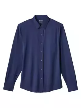 Рубашка приталенного кроя Commuter Rhone, темно-синий