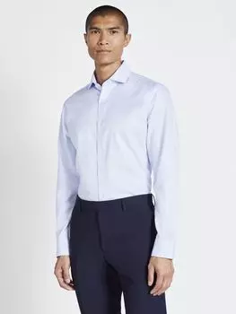 Рубашка приталенного кроя из твила Moss, небо