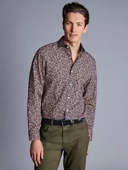 Рубашка приталенного кроя Liberty с цветочным принтом Charles Tyrwhitt, розовый/мульти
