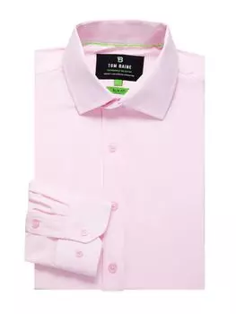 Рубашка приталенного кроя с длинным рукавом Tom Baine, цвет Light Pink