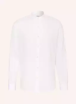Рубашка приталенного кроя с воротником стойкой Paul, белый