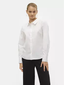 Рубашка приталенного кроя Vero Moda, белый