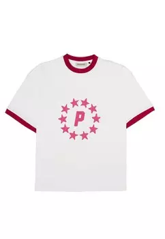 Рубашка Prohibited Stars Contrast, белый