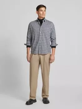 Рубашка прямого кроя из чистого органического хлопка Marc O'Polo, бежевый