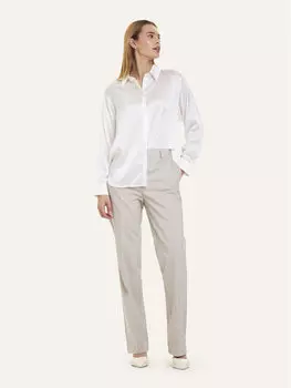 Рубашка прямого кроя Kmx, экрю