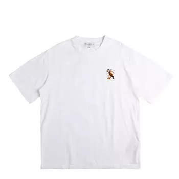 Рубашка Puffin Embroidery T-Shirt Jw Anderson, белый