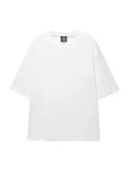 Рубашка Pull&Bear, белый