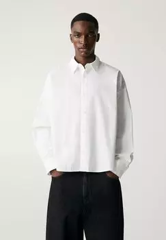 Рубашка PULL&BEAR, белый