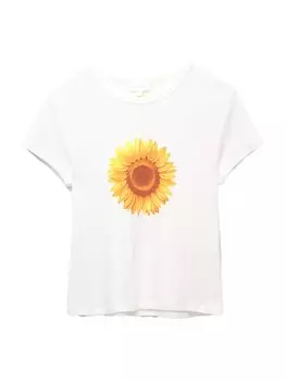 Рубашка Pull&Bear, белый