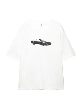 Рубашка Pull&Bear, белый