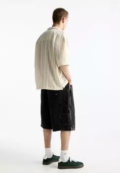 Рубашка PULL&BEAR, бежевая