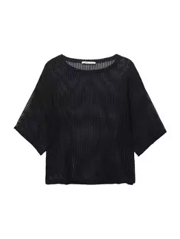 Рубашка Pull&Bear, черный