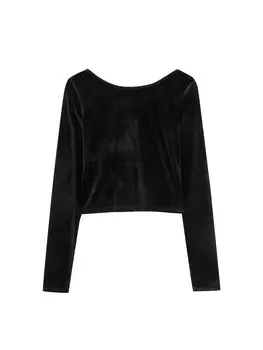 Рубашка Pull&Bear, черный