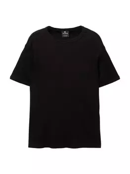 Рубашка Pull&Bear, черный