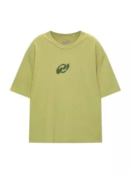 Рубашка Pull&Bear, цвет Lime