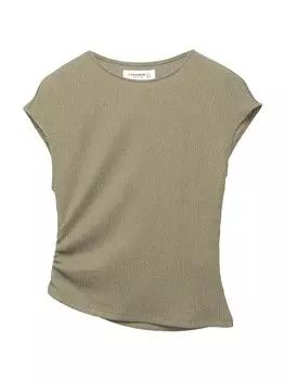 Рубашка Pull&Bear, хаки