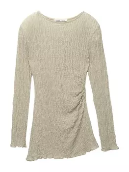 Рубашка Pull&Bear, хаки