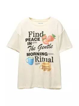 Рубашка Pull&Bear, серо-коричневый