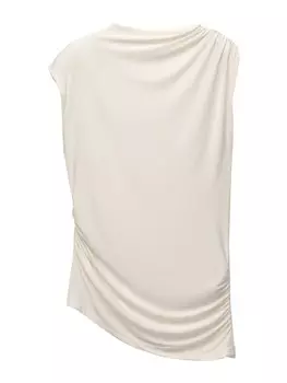 Рубашка Pull&Bear, светло-бежевый