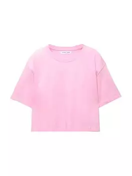 Рубашка Pull&Bear, светло-розовый