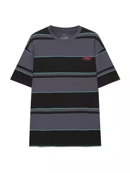 Рубашка Pull&Bear, темно-серый